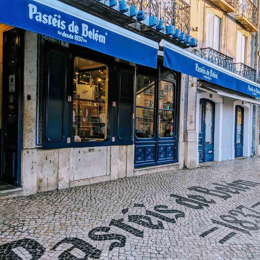 The original Pastéis de Belém bakery, tasted on the Belém Tour